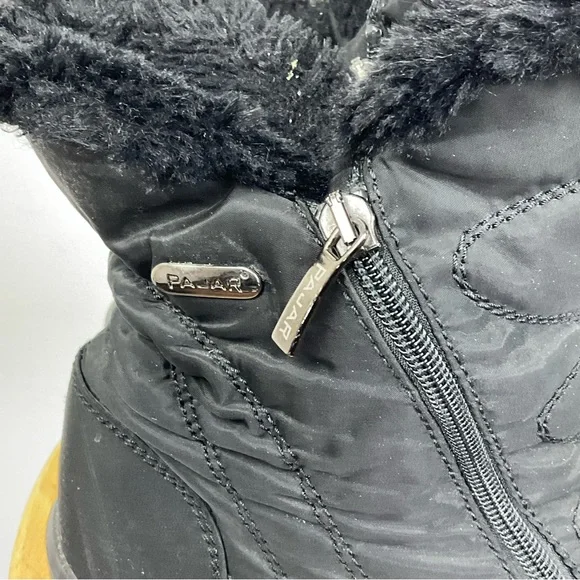 Pajar Boots Women’s Veronica 2.0 Winter Booties Winter Black Warm Snow Size 8.5 - Picture 5 of 13